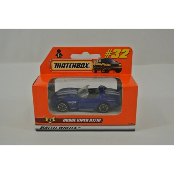 Matchbox Lot of 5 Diecast Vehicles VW Beetle Dodge Viper BMW 1998 Mattel China - Picture 2 of 7